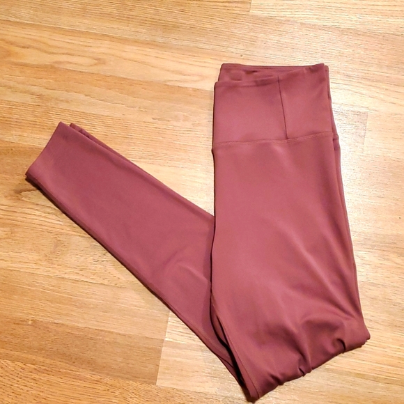 Girlfriend Collective FLOAT Fig High Rise Legging Size Large - Picture 4 of 4